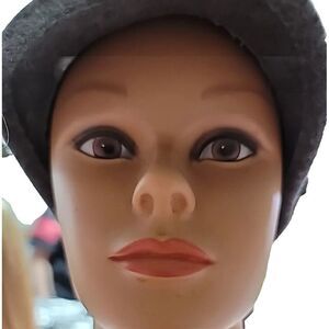 Girls Pony Hat Zara Felt Cloche Hat Gray Horse‎ Cap Horse Show Hat